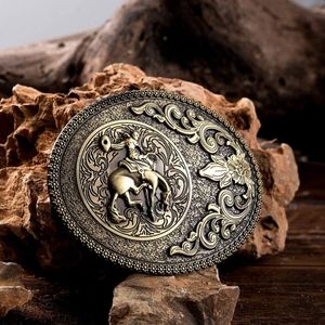 New Western horse rodeo belt buckle